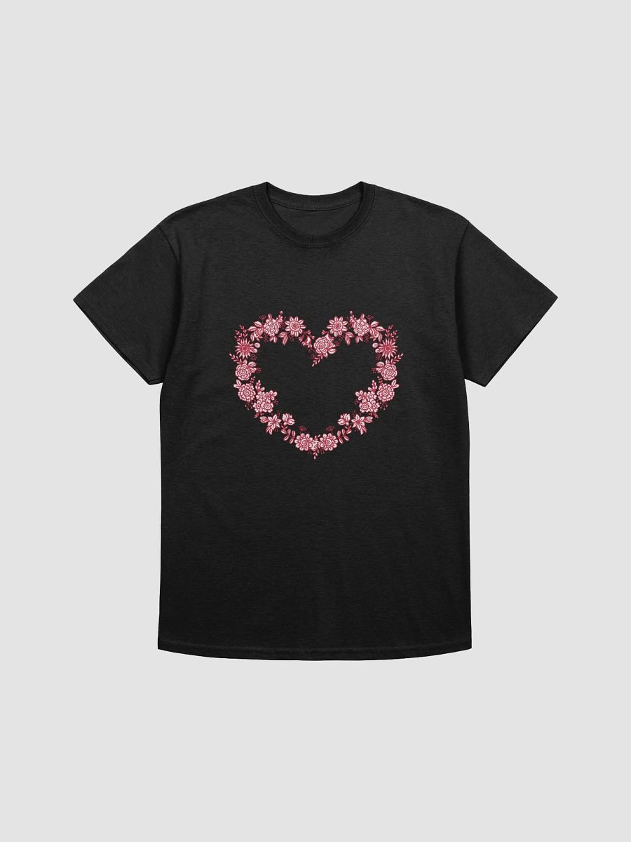 Red Floral Heart Women's T-Shirt product image (7)