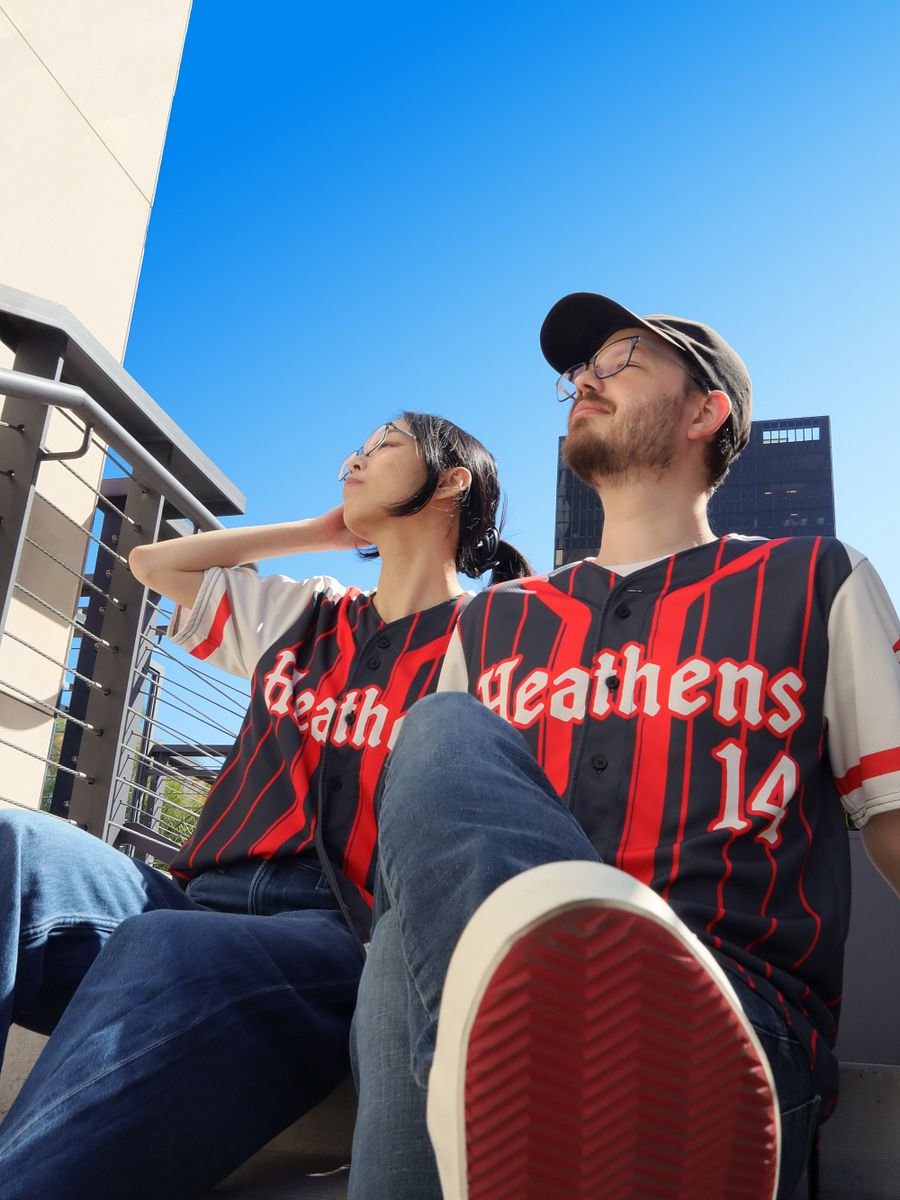 Heathens Unisex Baseball Jersey product image (2)