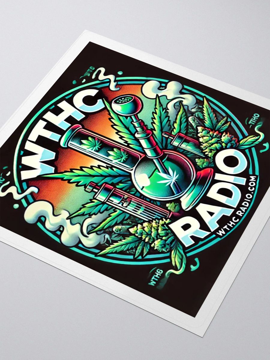 Da WTHC Radio Kiss Cut Stickers product image (5)
