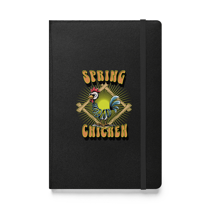 Spring Chicken Hardcover Notebook product image (1)