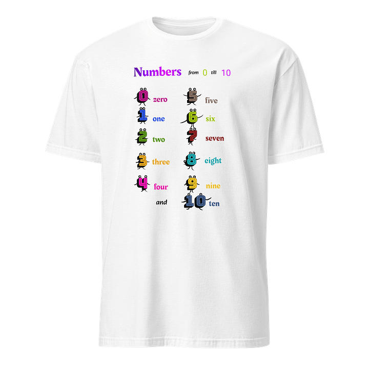 Eyes on Numbers Unisex T-Shirt product image (1)
