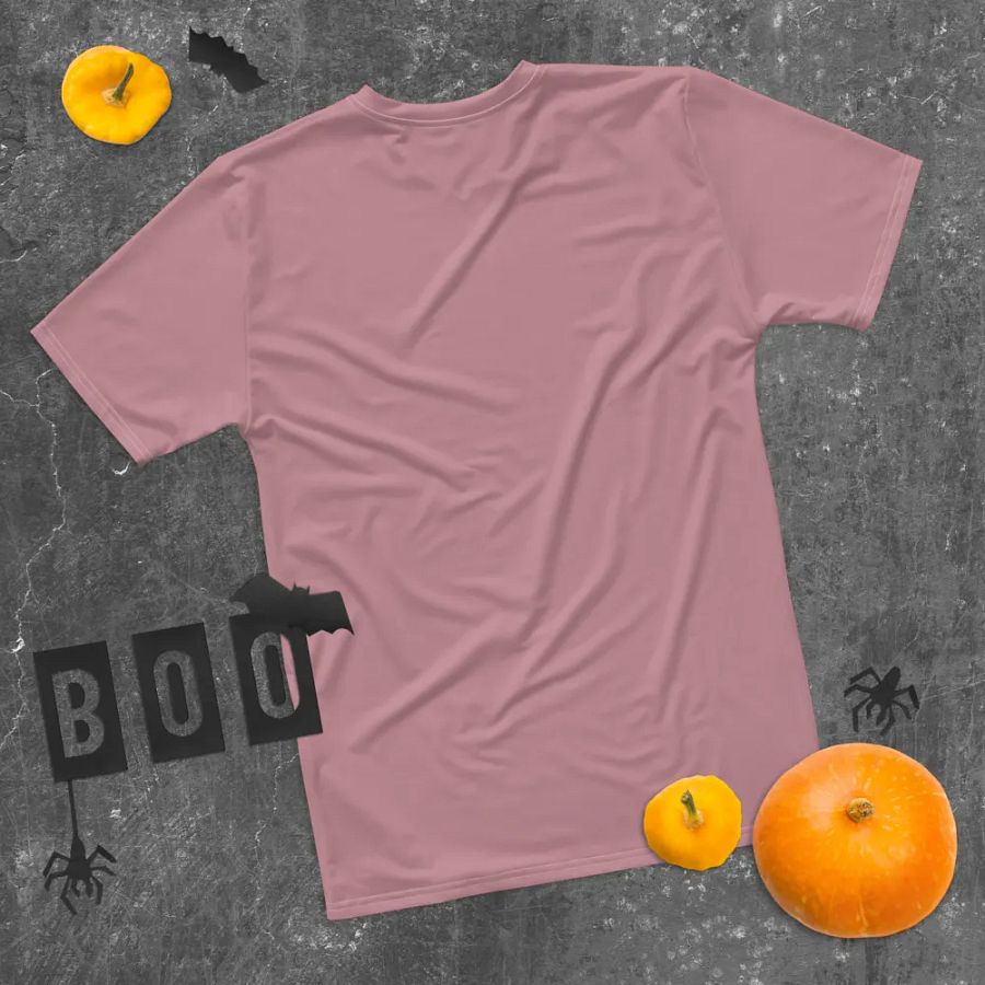 Plain Dusty Pink Soft Summer Men's Crewneck Polyester Heavyweight Premium T-Shirt by Treasure Pie product image (11)