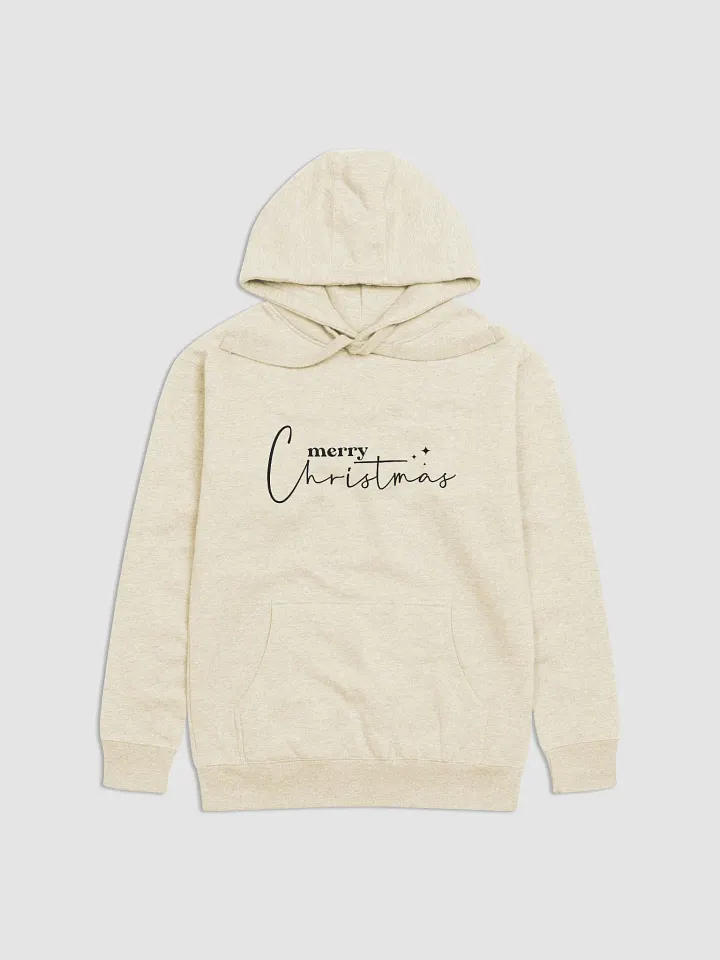 Festive Script Merry Christmas Hoodie product image (4)