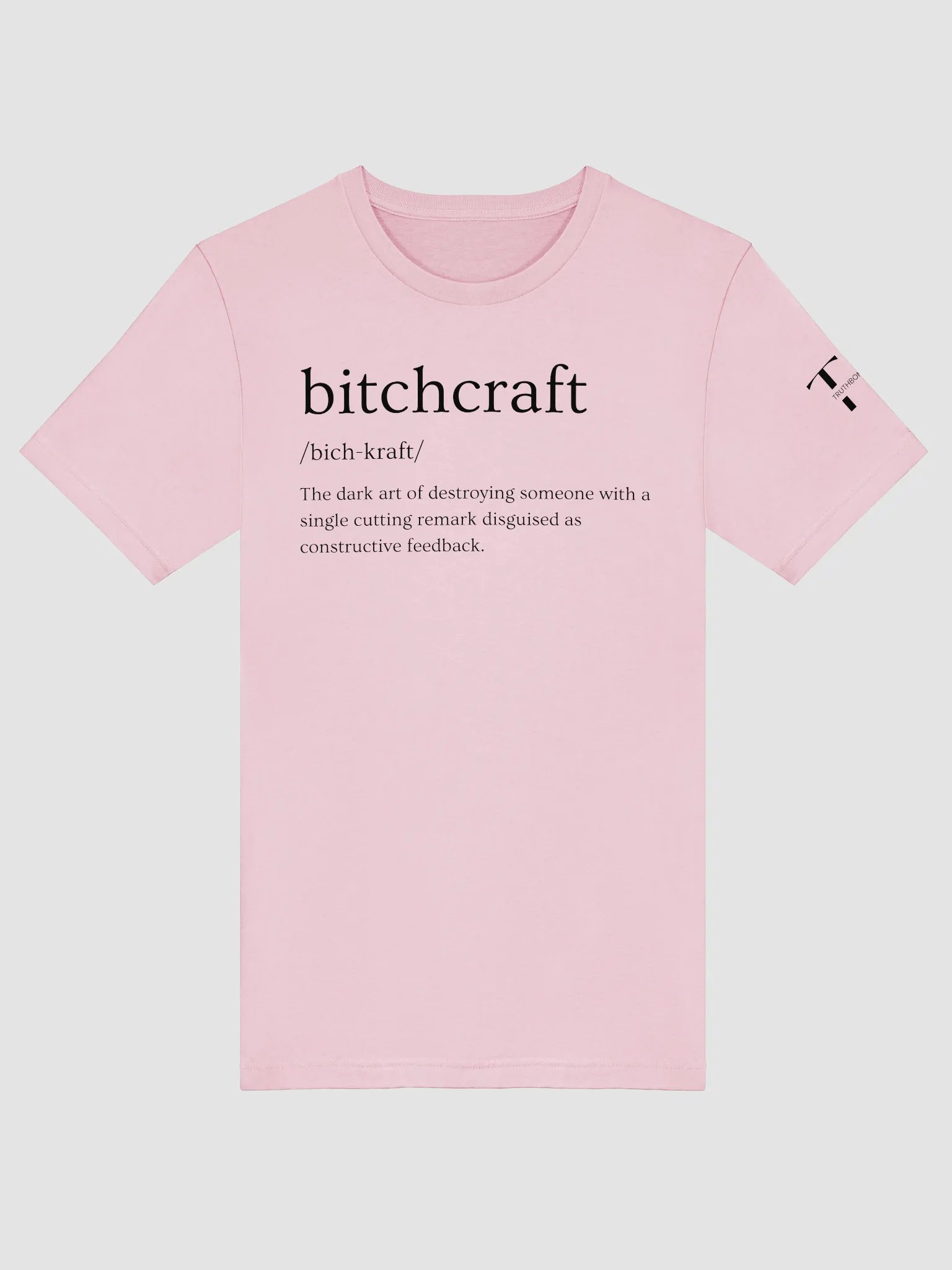 Bitchcraft T-Shirt Sarcastic Funny T-Shirt Light Colours product image (46)