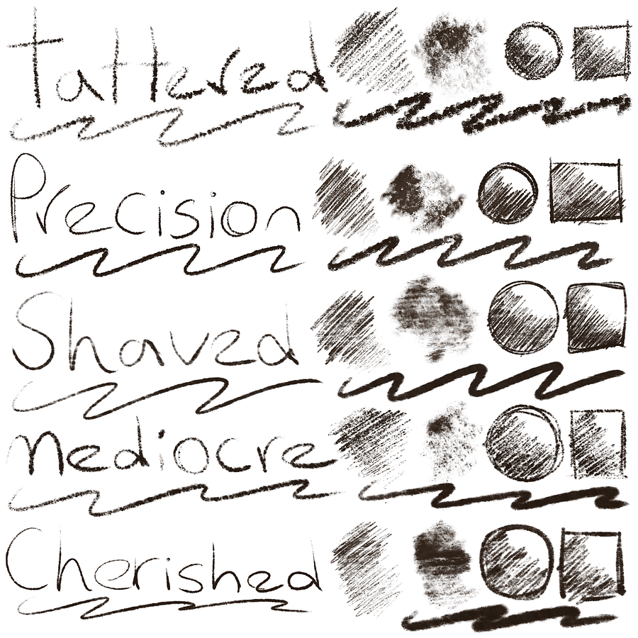 11 Premium Pencil Pack for Procreate product image (5)