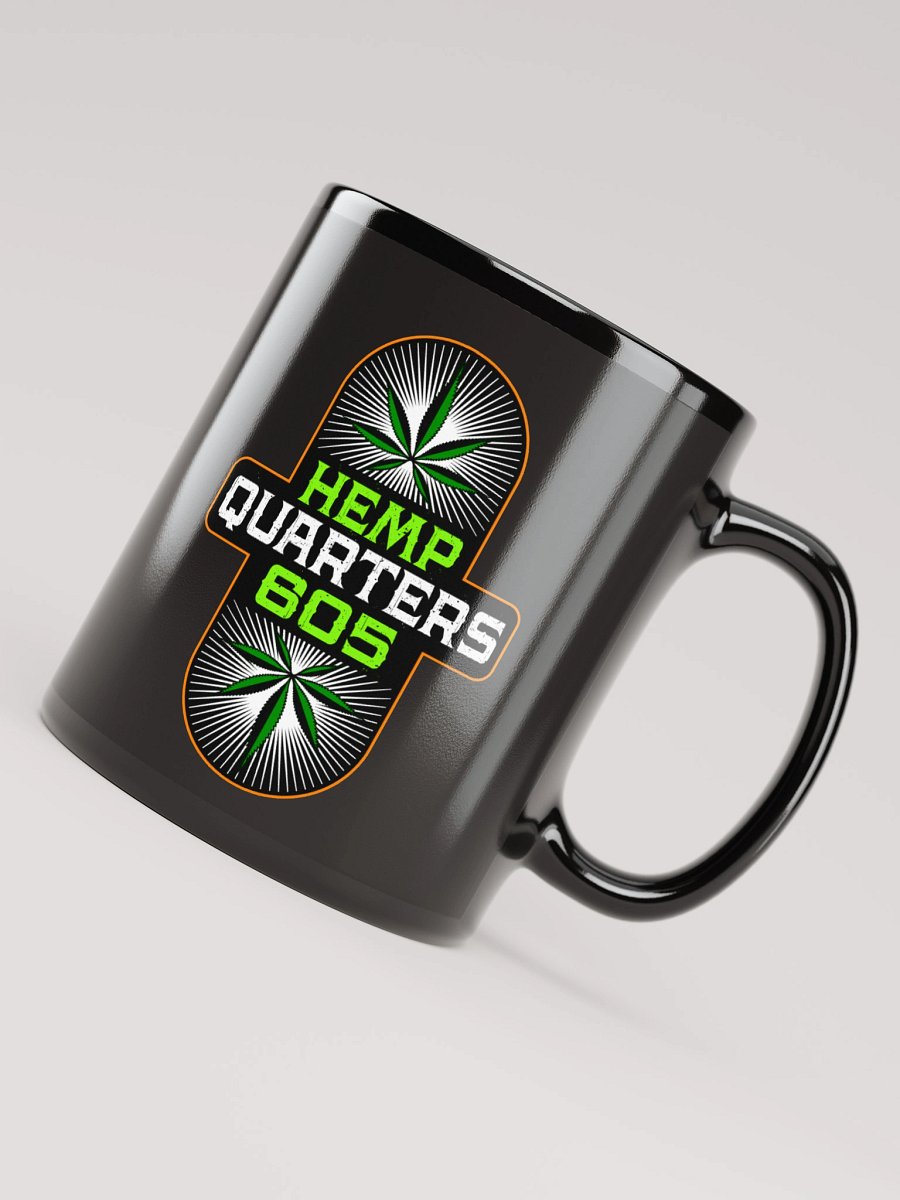 Hemp Quarters Black Mug product image (8)