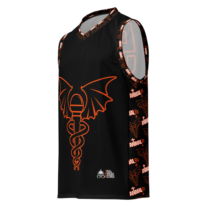 ANIMAL RX Basketball Jersey (Black) product image (1)