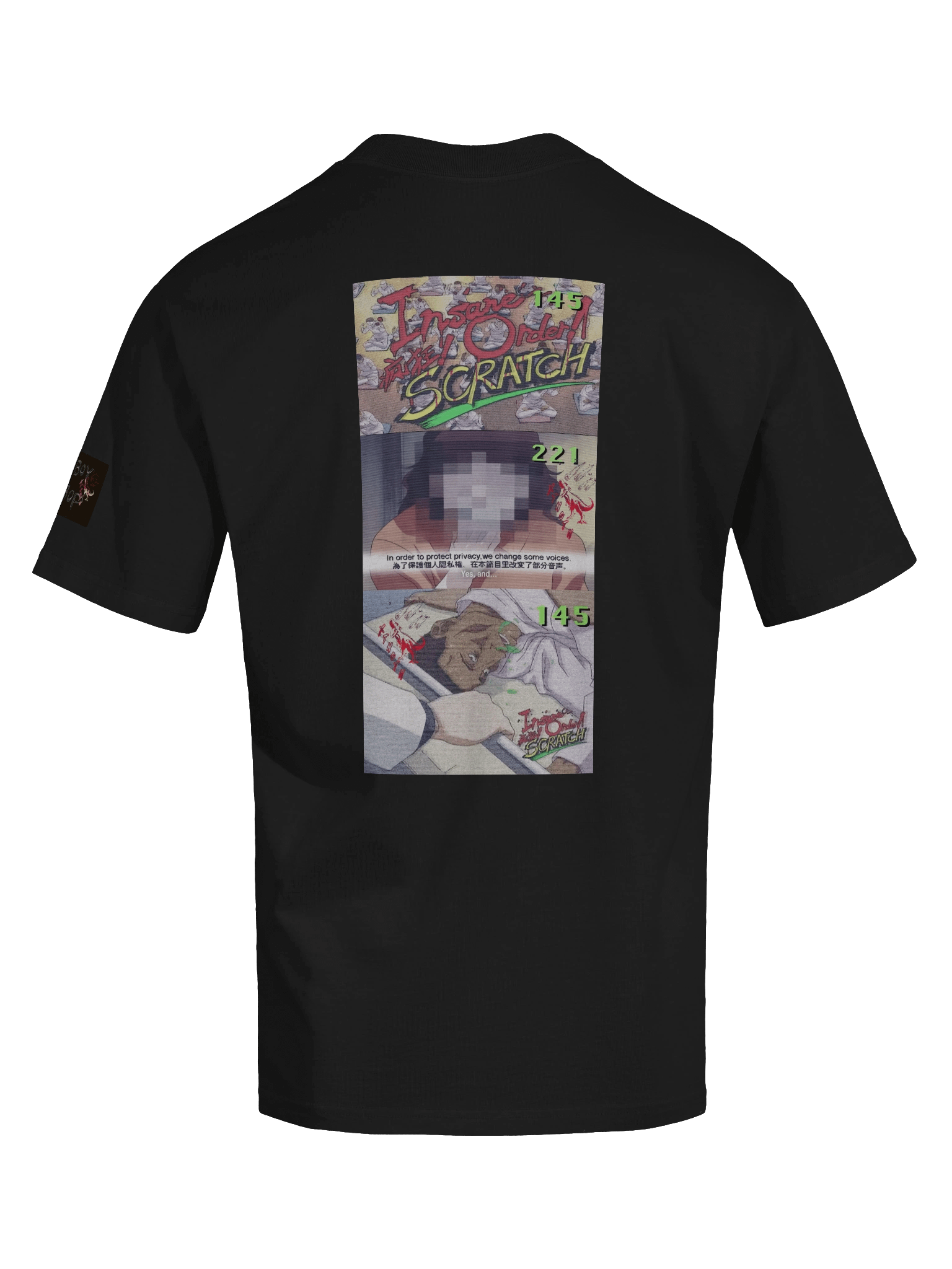 cowboy bebop session 23 brain scratch tee shirt product image (16)