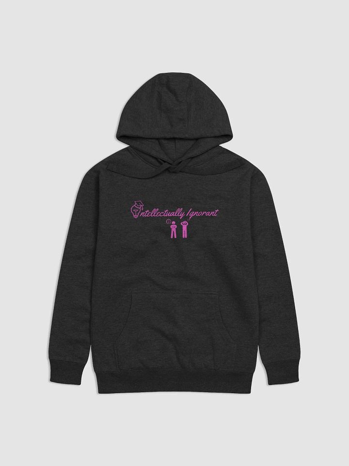 Intellectually Ignorant (PINK LOGO) PREMIUM Hoodie product image (4)
