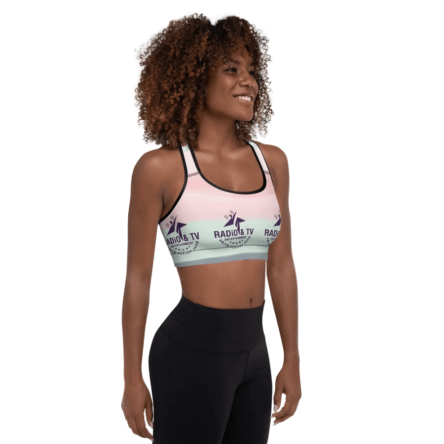 RDTV Pod-Fam All-Over Print Padded Sports Bra product image (4)