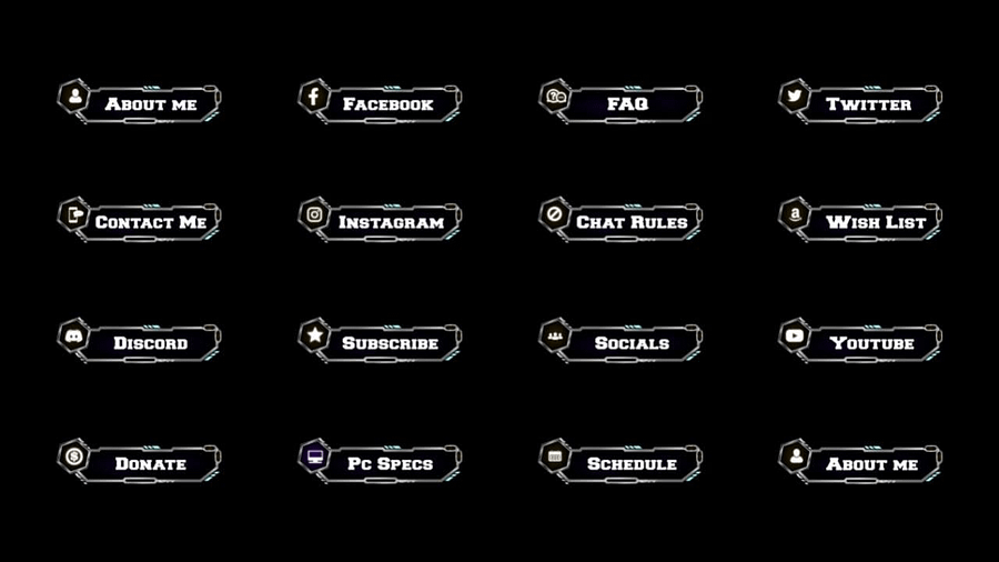Heavy Metal Twitch Panels product image (2)