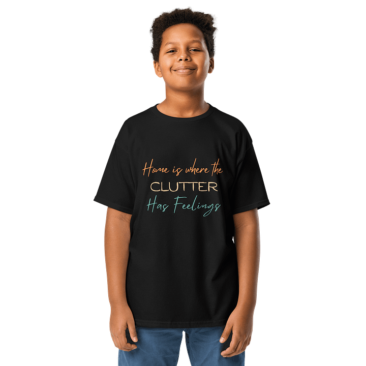 CLUTTER Has Feelings Youth Tee product image (1)
