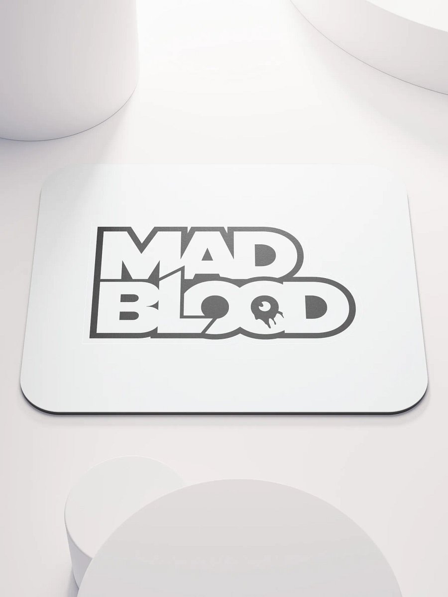 Mad Blood B & W Mouse Pad product image (1)
