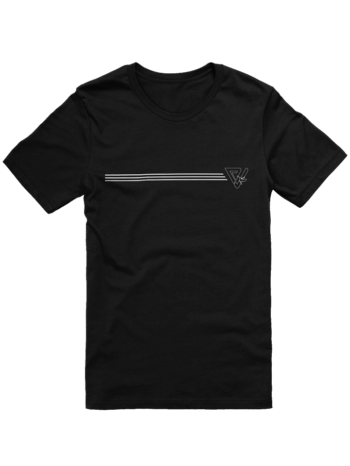 White Icon Striped Tee product image (1)