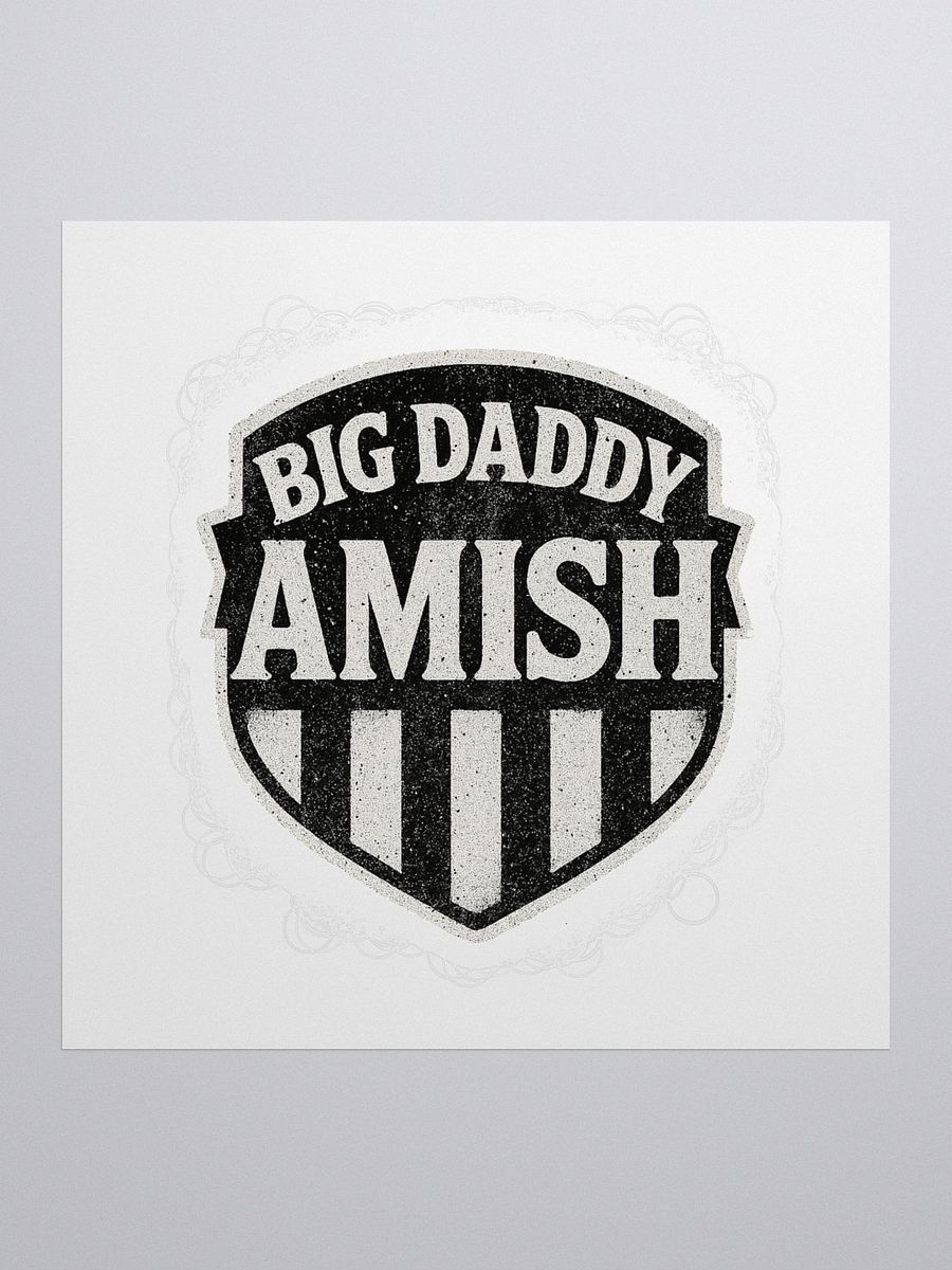 Big Daddy Amish Sticker product image (1)