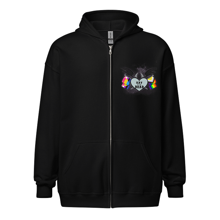Kay_of_the_Dead Pride Logo Zip-Up Hoodie product image (1)
