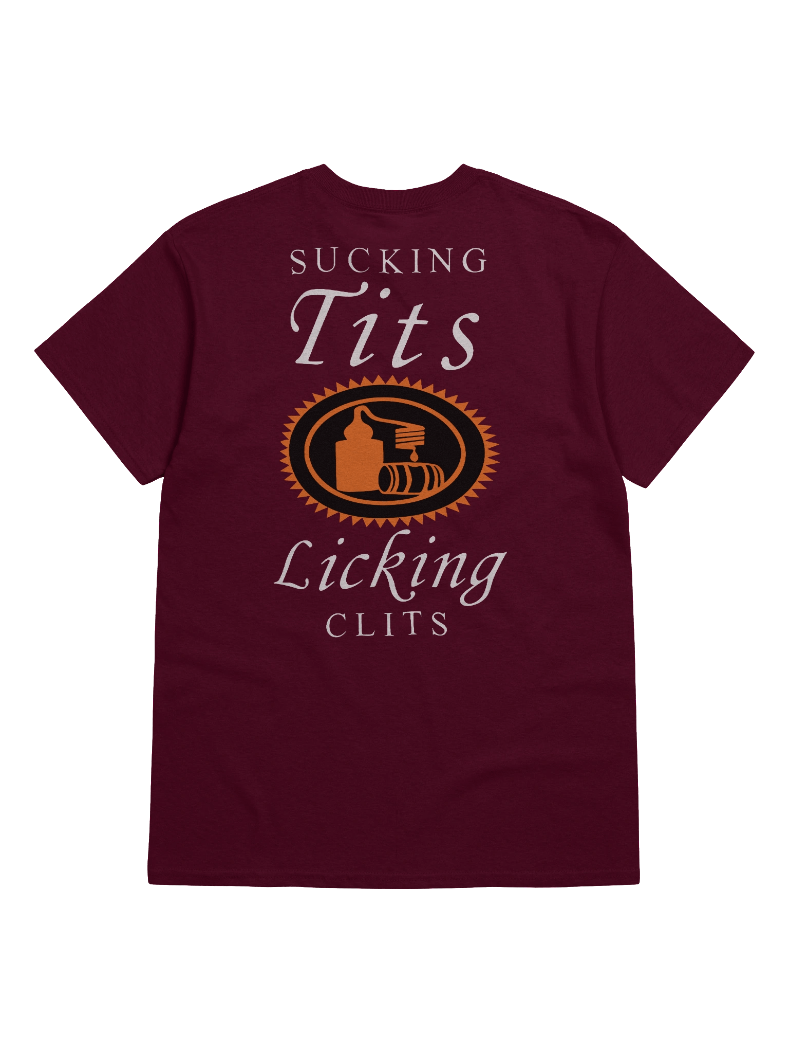 Sucking Tits & Licking Clits Shirt (Back Print) product image (7)