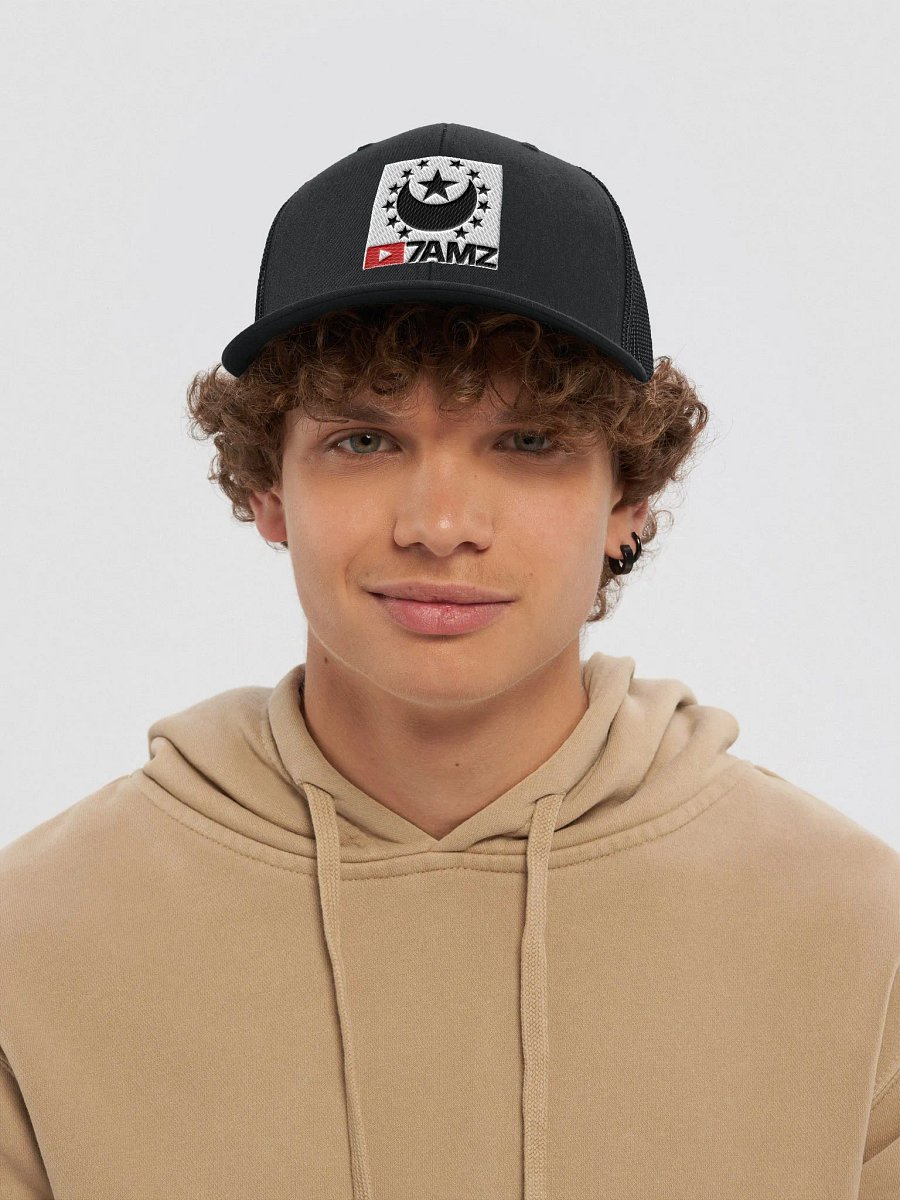 1ST EDITION CRESCENT STARS 7AMZ TRUCKER HAT product image (5)
