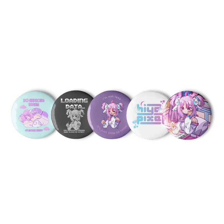 Dreamy Android Sheep Pin Set product image (1)