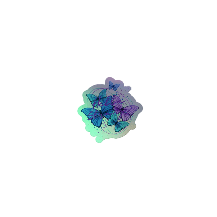 Butterfly Effect holo sticker product image (1)