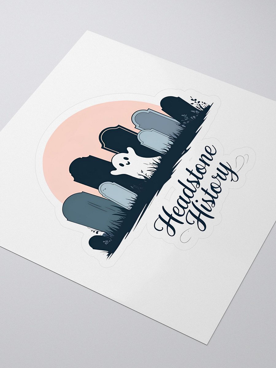 Headstone History Stickers product image (3)