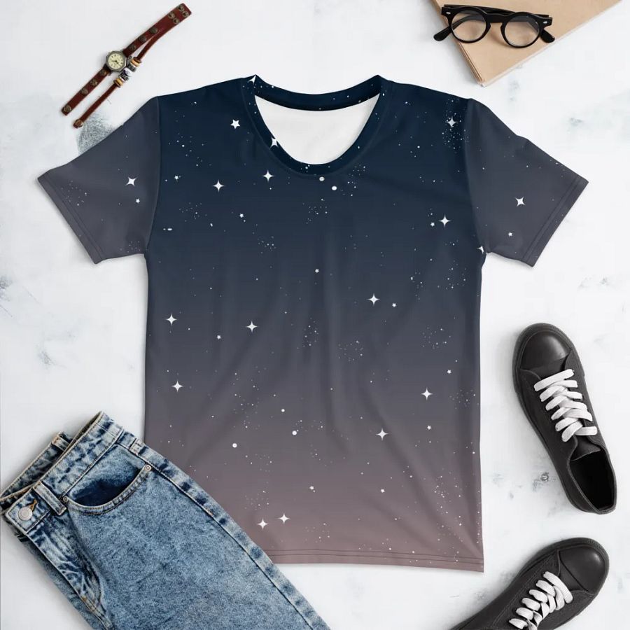 Starry Sky Dusk Women's T-Shirt product image (9)
