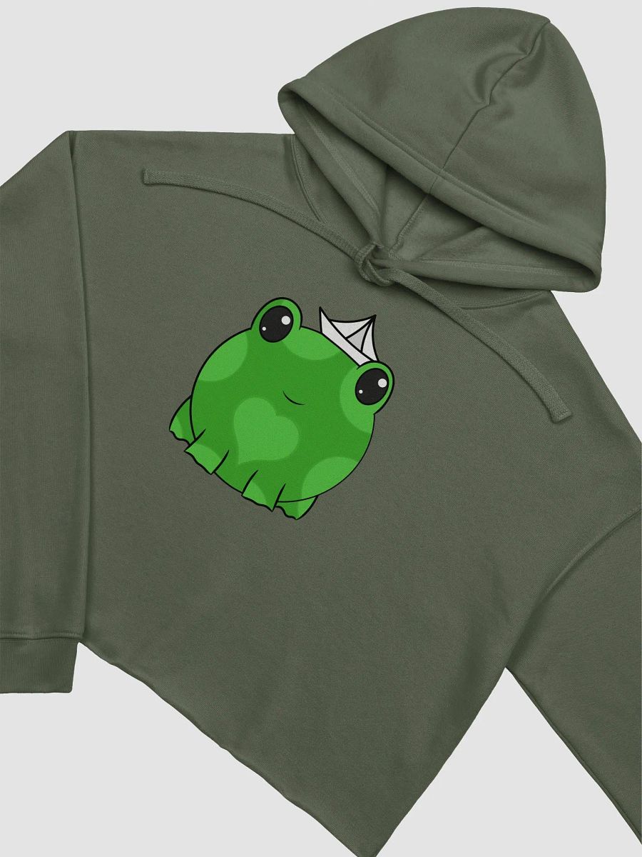 Captain Heart Fleece Crop Hoodie product image (2)