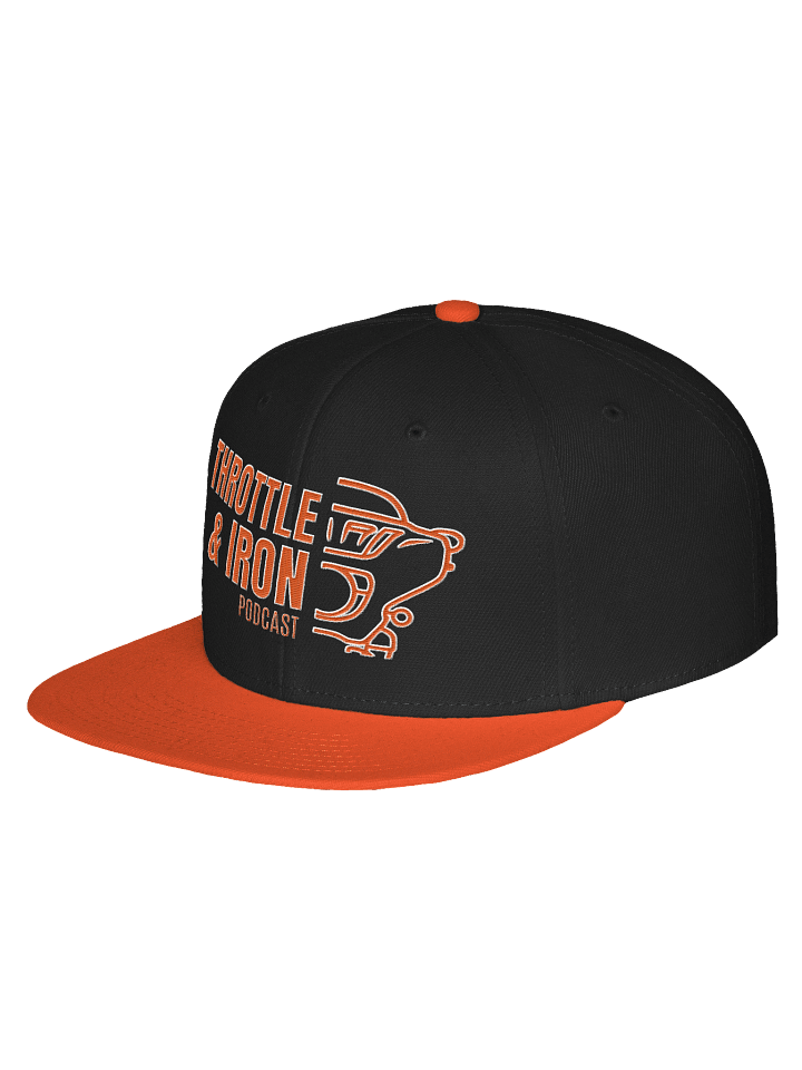Throttle & Iron Podcast (IMC) cheftain Embroidered Snapback Hat product image (2)