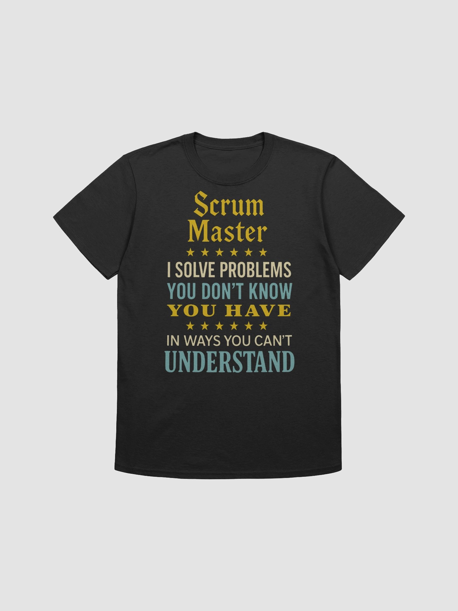 🧠 Scrum Master – Silent Hero of Chaos Tee product image (7)