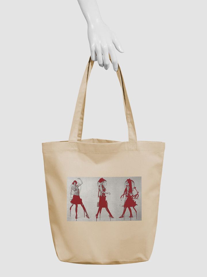Avant-Garde Red Fashionistas Tote Bag product image (1)