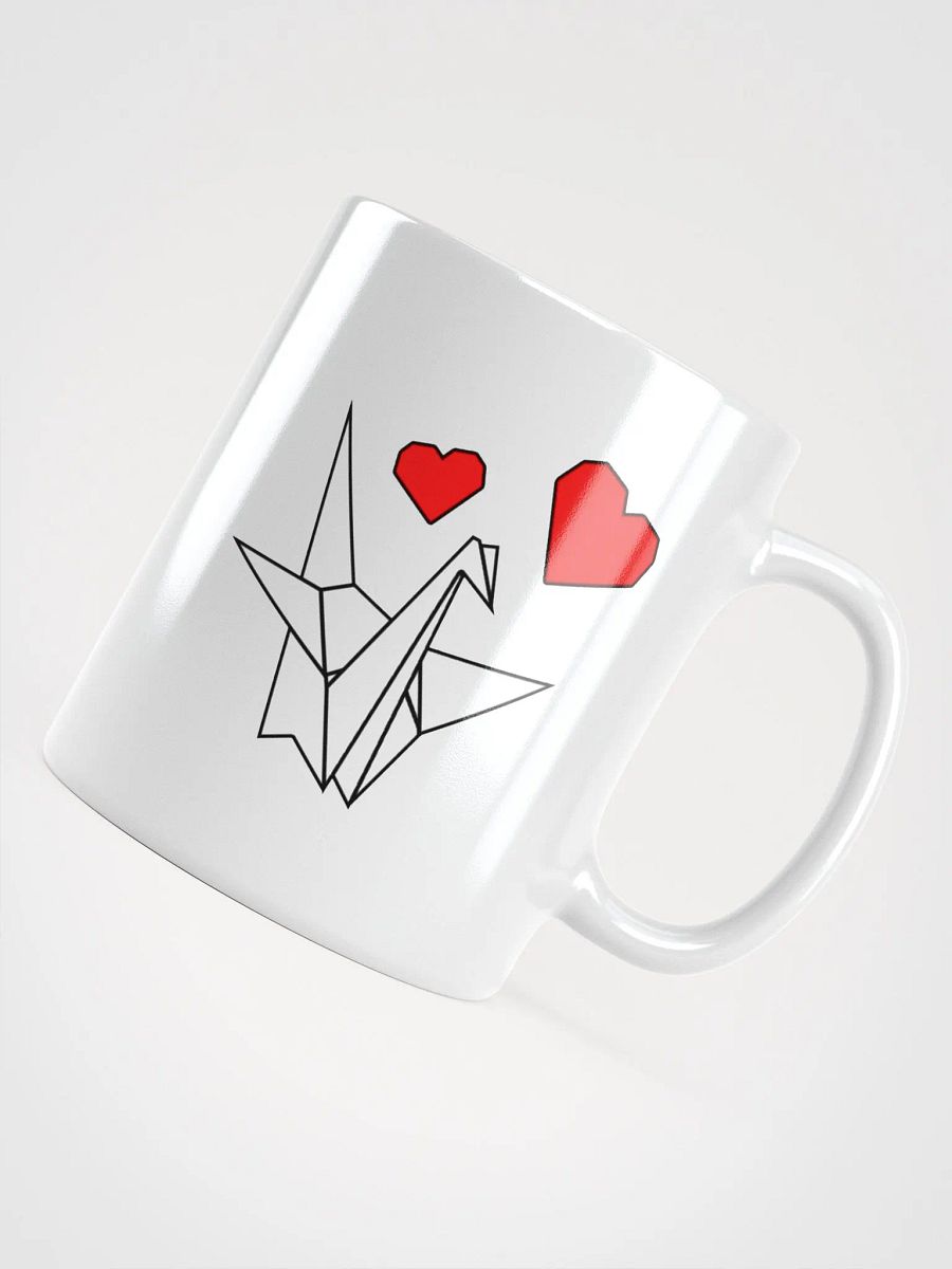 Origami Love Mug - White product image (11)