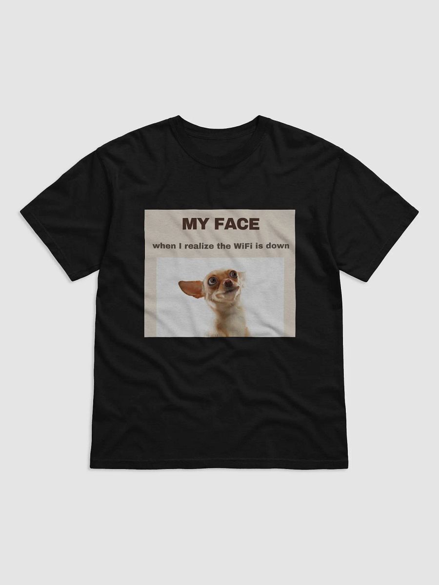 WiFi Woes Chihuahua Meme T-Shirt product image (1)