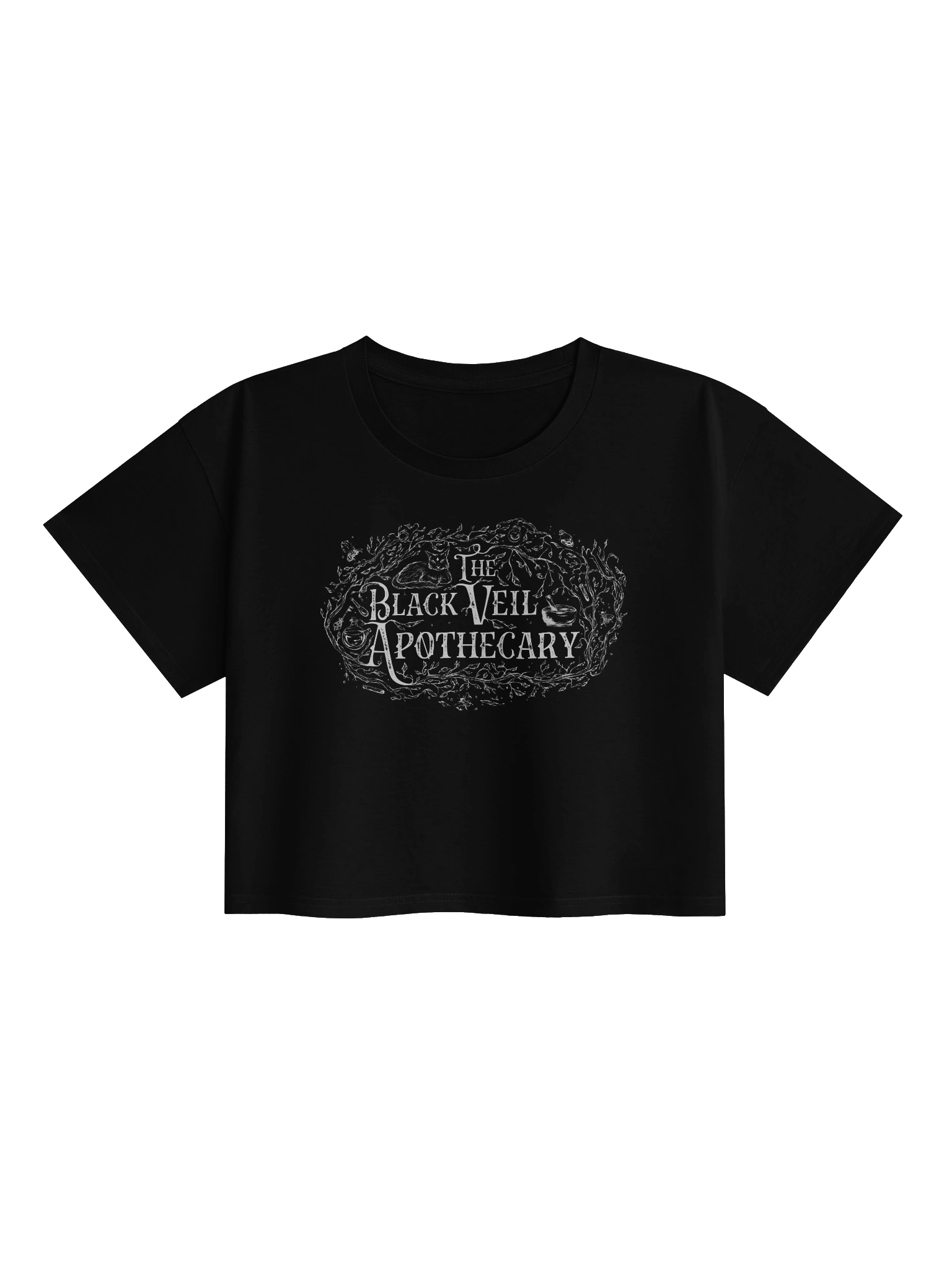 The Black Veil Apothecary Crop Top product image (2)