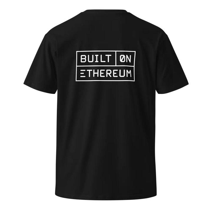 Built on Ethereum shirt product image (1)