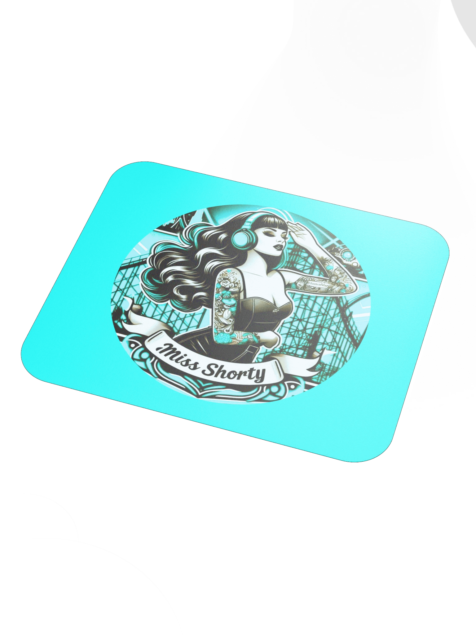 OG Miss Shorty Mouse Pad - Teal product image (3)