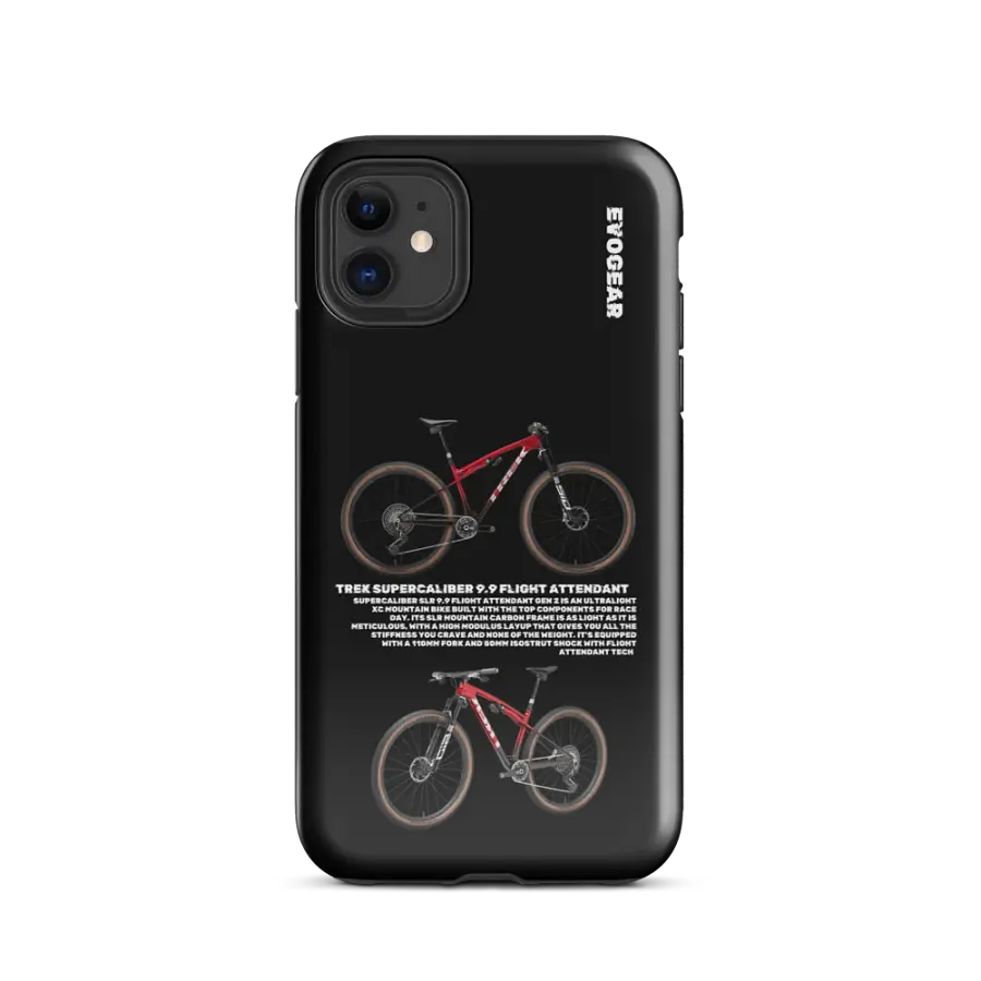 Black Supercaliber 9.9 Flight Attendant iPhone Case product image (2)