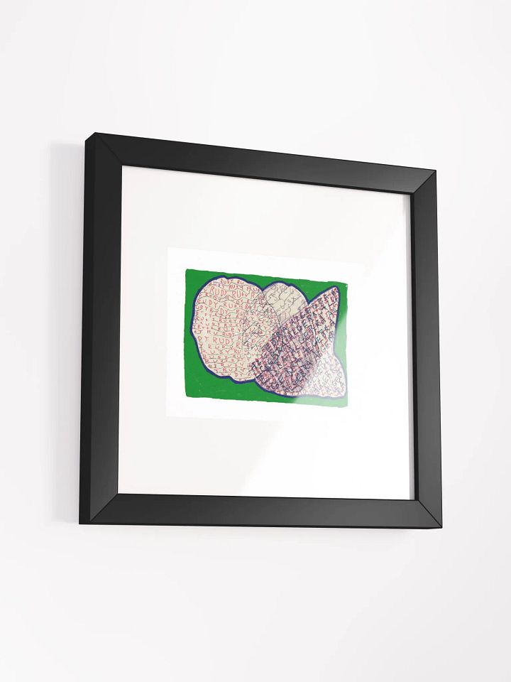 rudy give us a shot algebra Panel Card Print Framed product image (1)