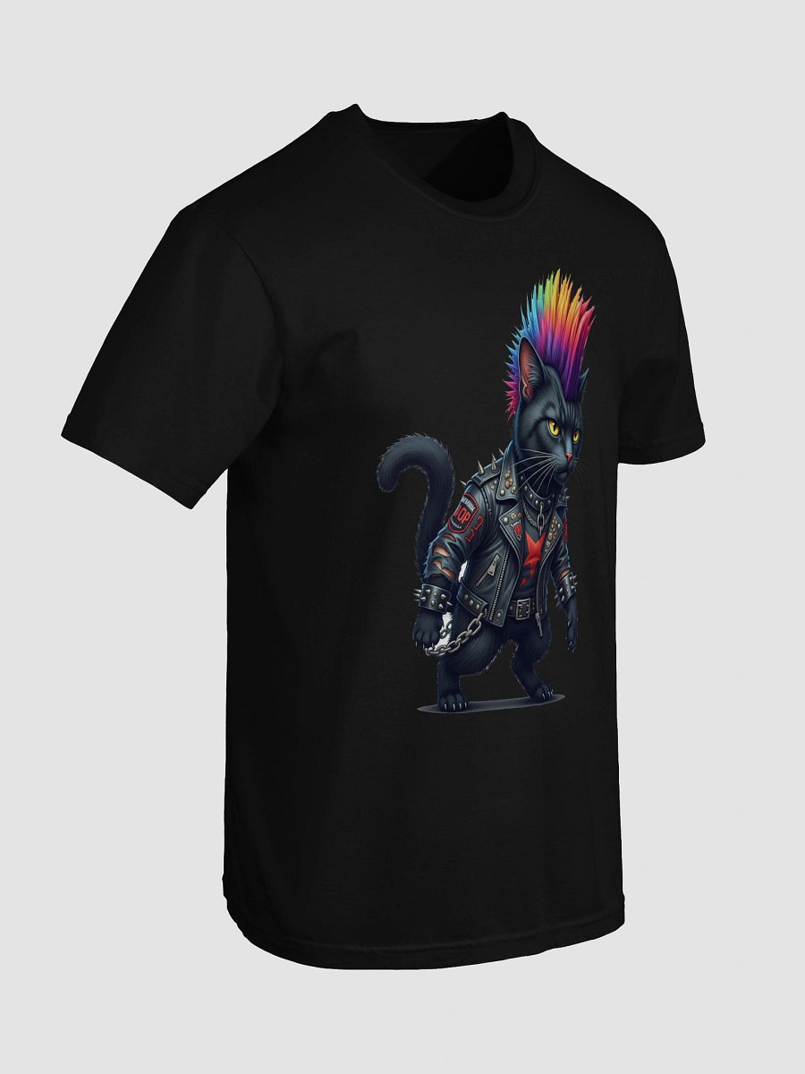 Punk rock kitty t-shirt product image (52)