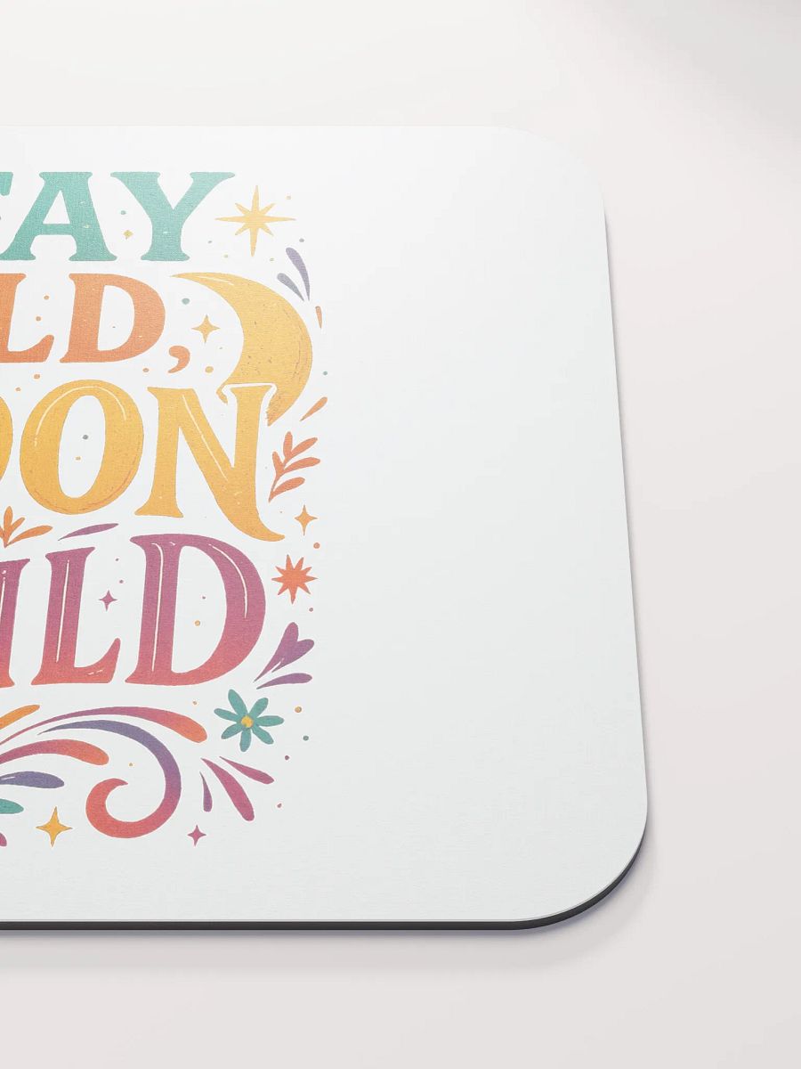 Stay Wild Moon Child Mouse Pad – Celestial Desk Decor product image (5)