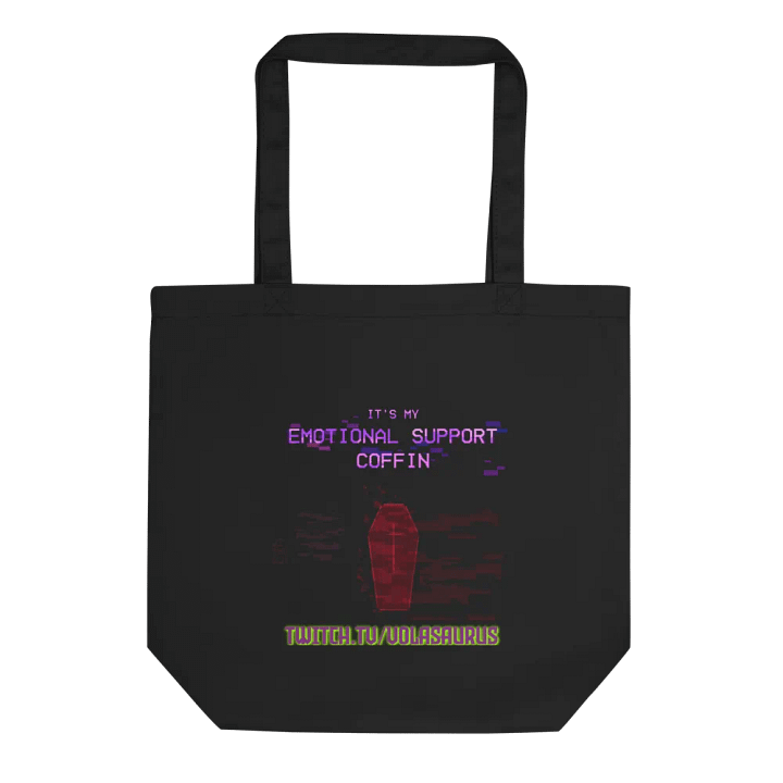Emotional Support Coffin Tote Bag product image (1)