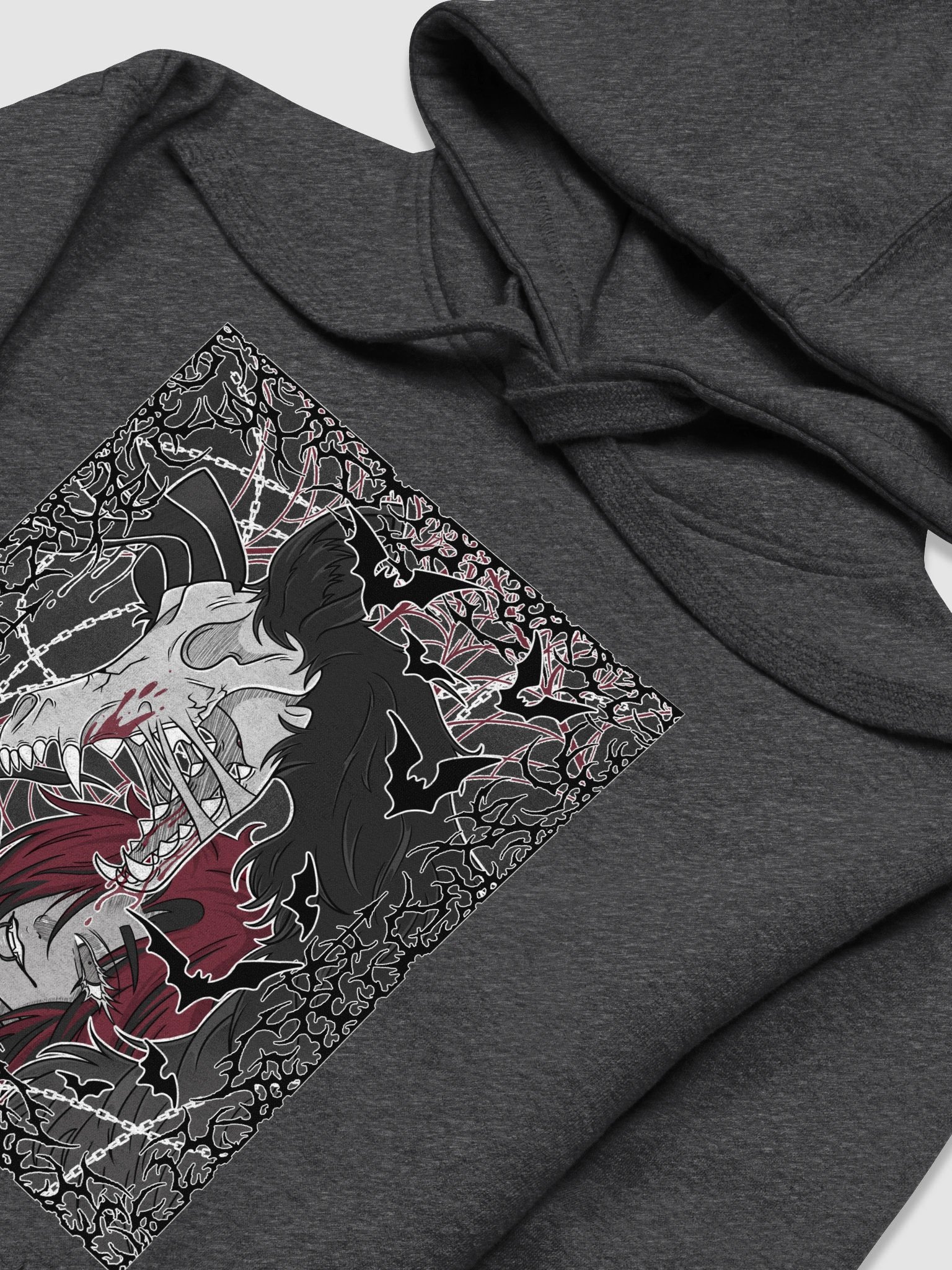 Miyuu's 2025 DONOTHON Graphic Hoodie W/ Pocket product image (3)