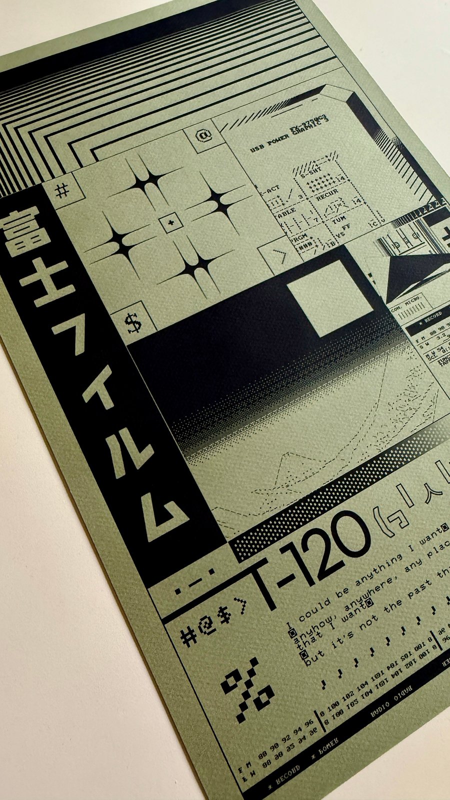 Imaginary Fujifilm VHS T-120 Collage Kraft product image (4)