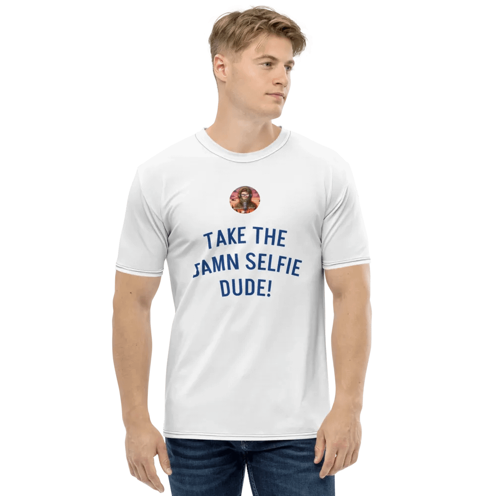 Take The Selfie T-Shirt White product image (1)