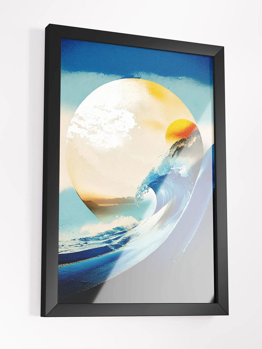 Geometric abstract art in Japanese style product image (3)