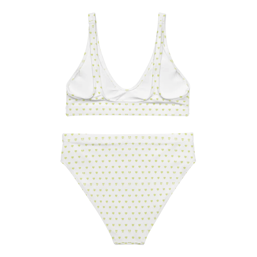 Pastel Heart Seamless Pattern High Waisted Bikini - V8 product image (2)
