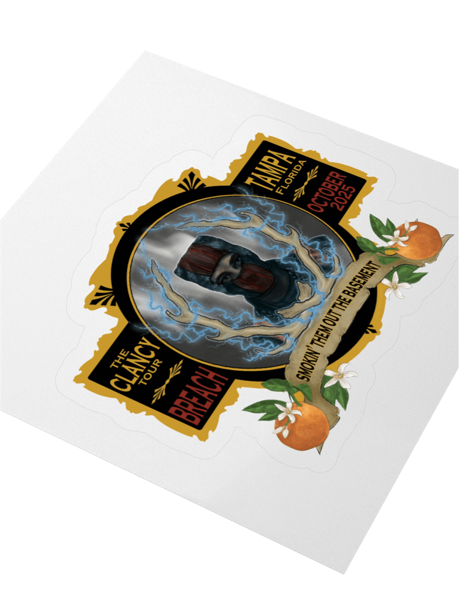 Breach Tampa - Clancy Sticker product image (5)