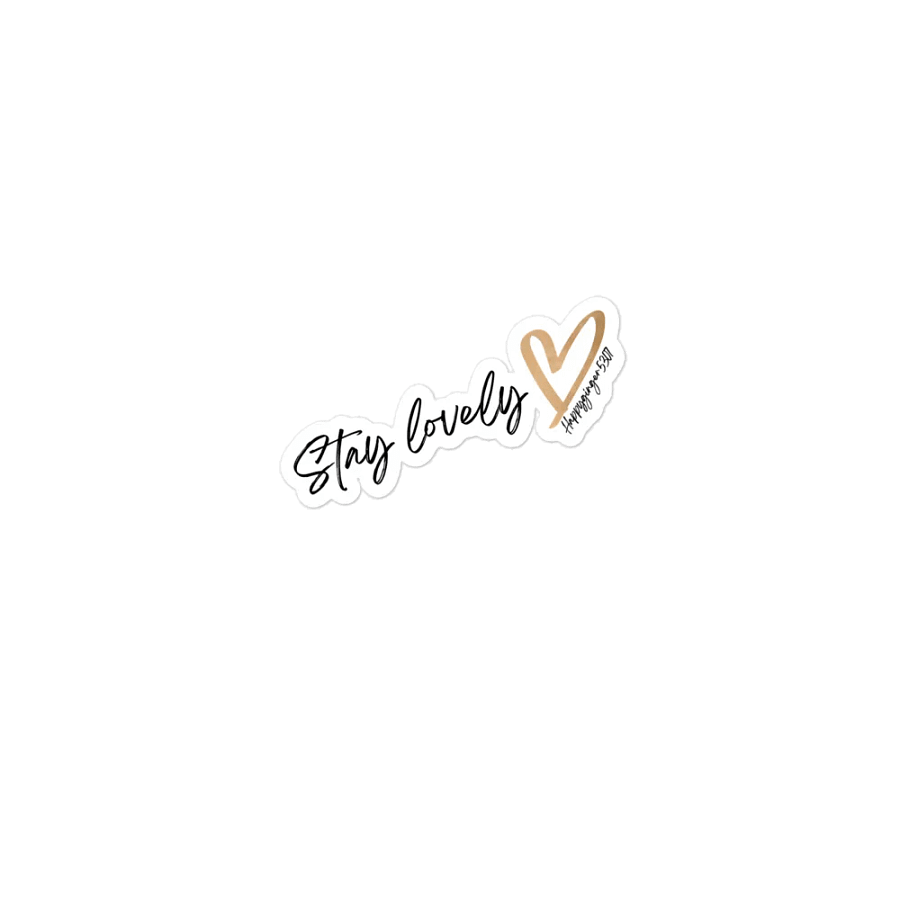 Stay Lovely <3 magnet product image (1)