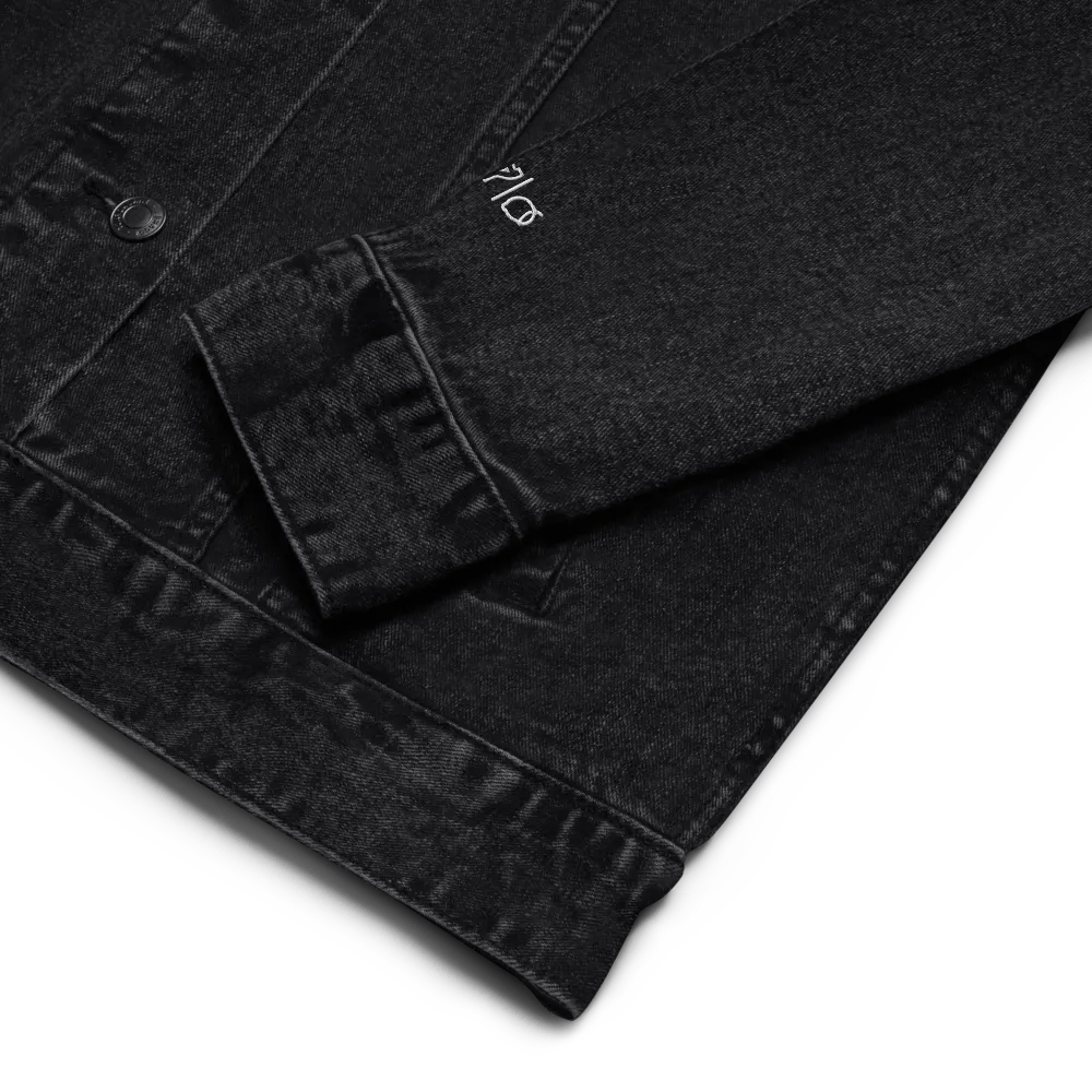 Cdog Spins Black Denim Jacket product image (2)