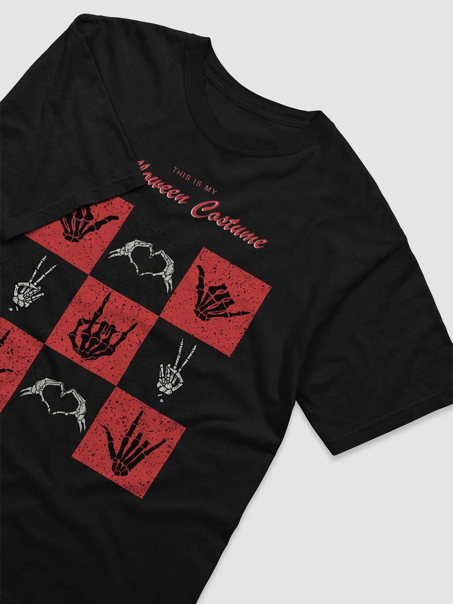 Skeleton Gestures Halloween Tee product image (3)