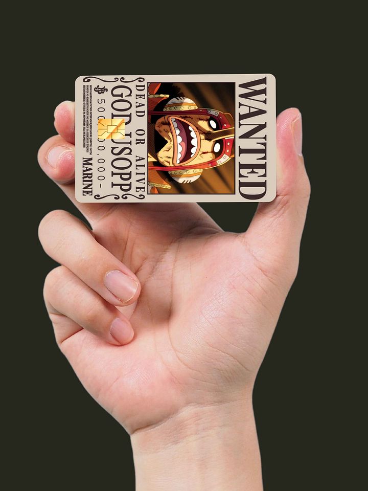Usopp Wanted Poster (Holographic) product image (2)